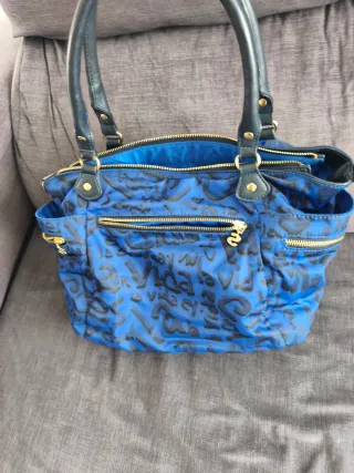 Bolso Desigual azul y negro