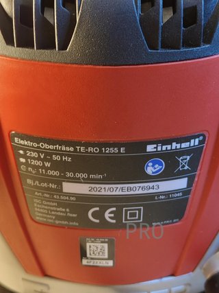 Fresadora 1200 W Einhell
