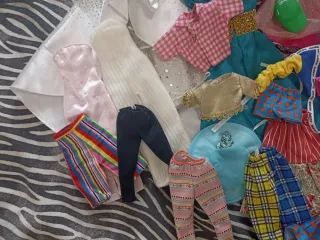 Lote Ropa y Accesorios Barbie