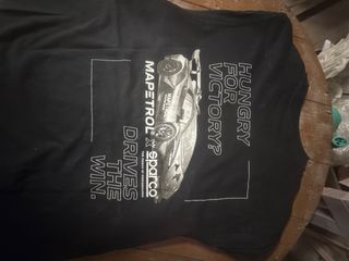 Camiseta Sparco Negra