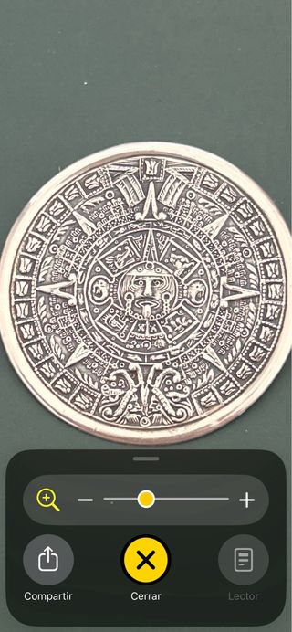Medalla Calendario Azteca - Plata de Ley 925 (23,3