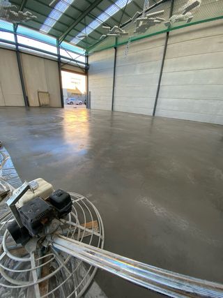 Pavimento de hormigón impreso