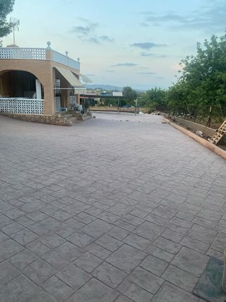 Pavimento de hormigón impreso