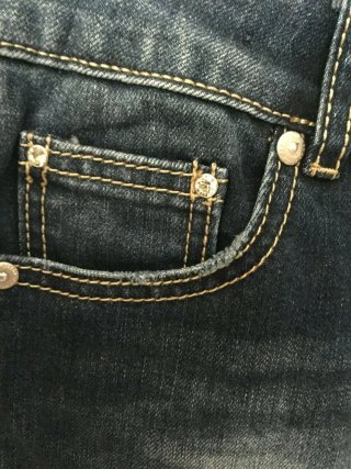 Jeans To Be Too taglia 38 con toppe e strappi