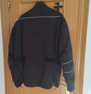 Cazadora Chaqueta de moto negra