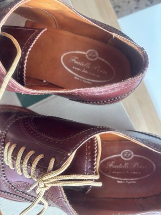 Botas Pikolinos Hombre Marrón/Azul Nuevas