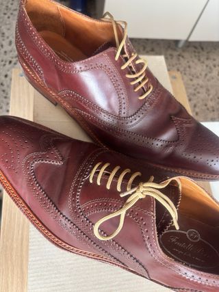 Botas Pikolinos Hombre Marrón/Azul Nuevas