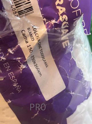 Copripiumino in bouclé fine con design piqué Todocama