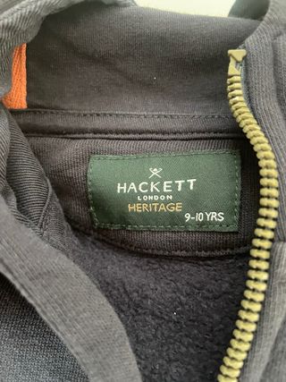 Chaqueta Hackett niño con cremallera  T10