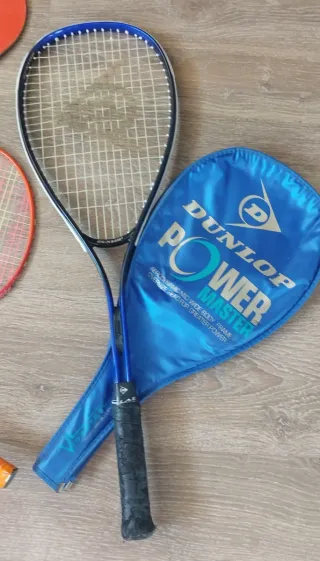 Lote de palas y raquetas