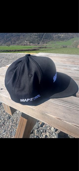 Gorra Snapback Sparco Negra y Azul