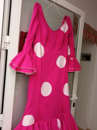 Traje de  flamenca, gitana,romeria, feria