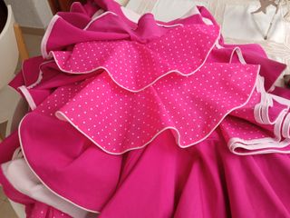 Traje de  flamenca, gitana,romeria, feria