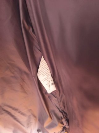 Chaqueta Benetton Plumas Negra Talla XL