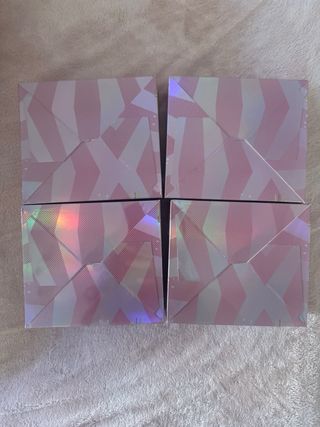 4 scatole Winx Club sigillate rosa carte box