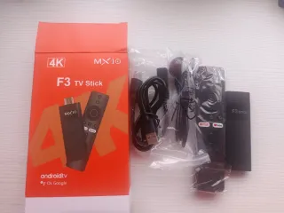 MX10 F3 TV Stick Android TV 4K TV box
