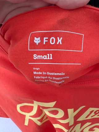 Camiseta Fox Racing 1974 USA Talla S