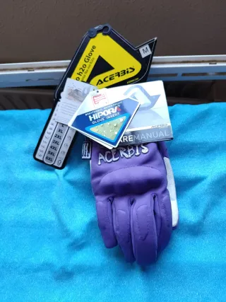 Guantes Enduro Acerbis Morado Talla M