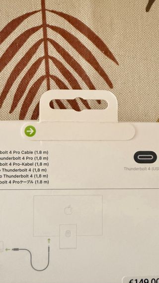 Cable Thunderbolt 4 Pro 1.8m Apple