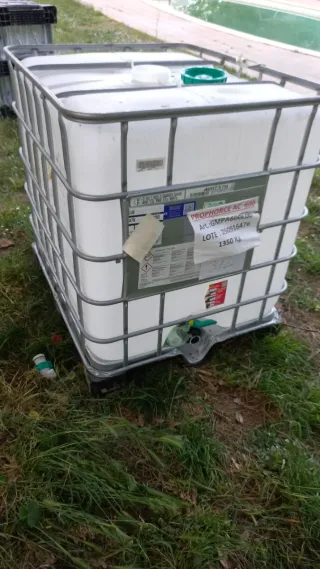 Deposito IBC 1000l Dipòsit per a reg.