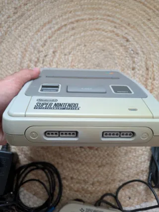 Console Super Nintendo SNES Beige