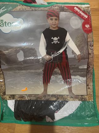 Disfraz Pirata Niño Talla 5-6 años