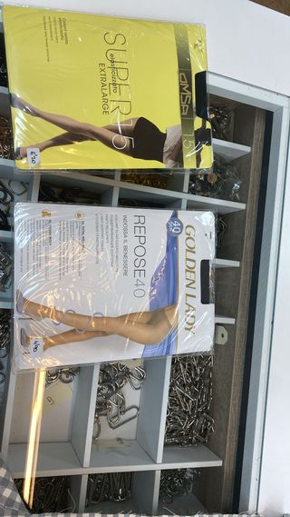 Lote 200 Pantys Golden Lady y Omsa Talla Única