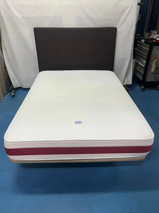Base tapizada + Colchón 135x190