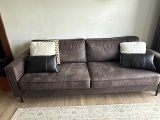 Sofá de piel Maison du Monde 2m