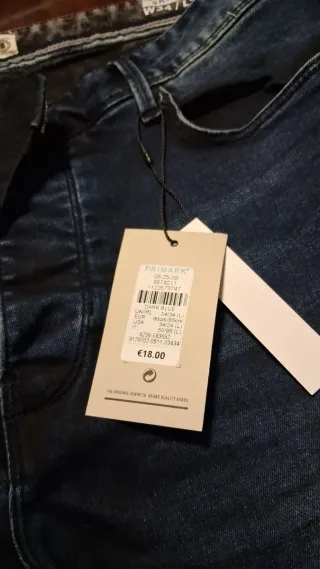 Jeans skinny uomo taglia L nuovi