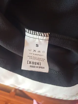 Minifalda negro bustier