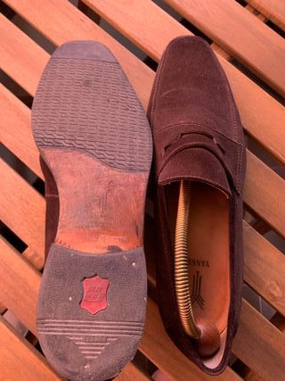 Mocasines Yanko ante marrón Talla 44