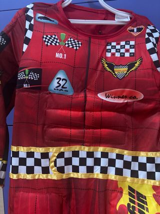 Disfraz Piloto Rally Infantil 7-9 años