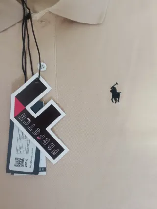 Polo Ralph Lauren Tostado Manga Corta
