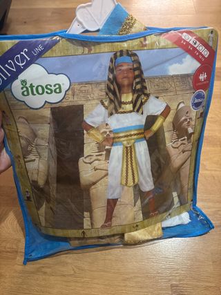 Disfraz Egipcio Atosa Talla 5-6 años