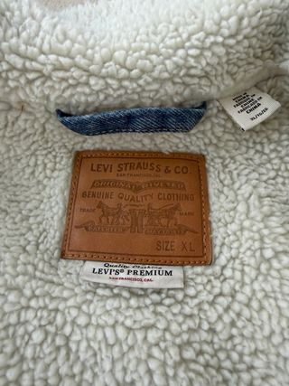 Chaqueta Levi's vaquera con borrego Talla XL