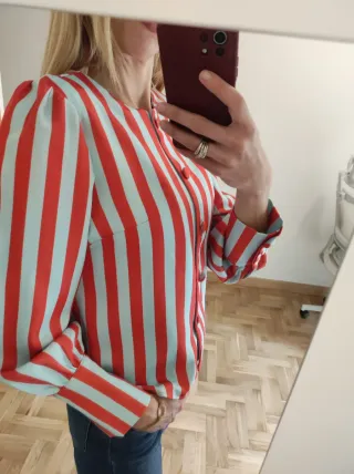 Blusa Chaqueta a rayas