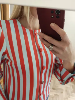Blusa Chaqueta a rayas