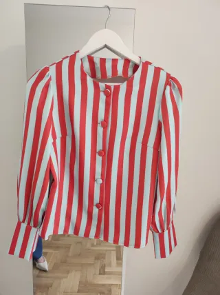 Blusa Chaqueta a rayas