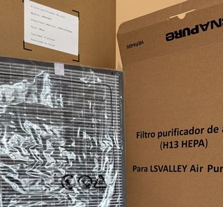 LOTE 6 Filtros HEPA H13 - Purificador LSV (Nuevo)
