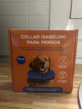 Collar Isabelino Perros Talla L