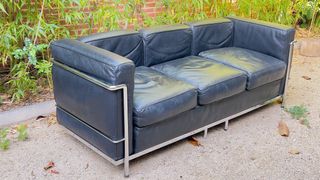 Sofá LC3 Piel Negra 180x68x68