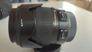 Objetivo Sigma 18-250mm, para Canon APSC .