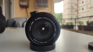 Objetivo Sigma 18-250mm, para Canon APSC .