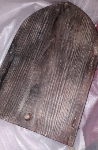 Tríptico religioso antiguo