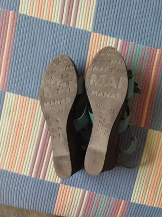 Sandalias Manas Design piel Talla 40