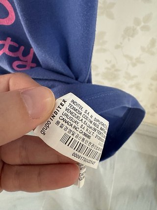 Lote 2 camisetas Zara talla S