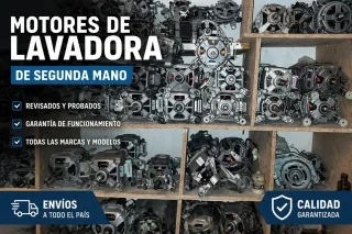 Motores de Lavadora de Segunda Mano