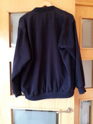 Chaqueta clásica azul marino forrada hombre