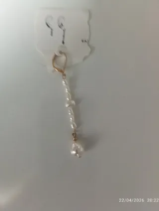 Pendiente Mango perlas sueltas